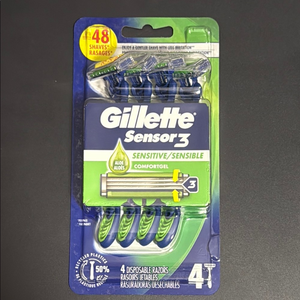 Gillette Sensor 3 disposable men razors